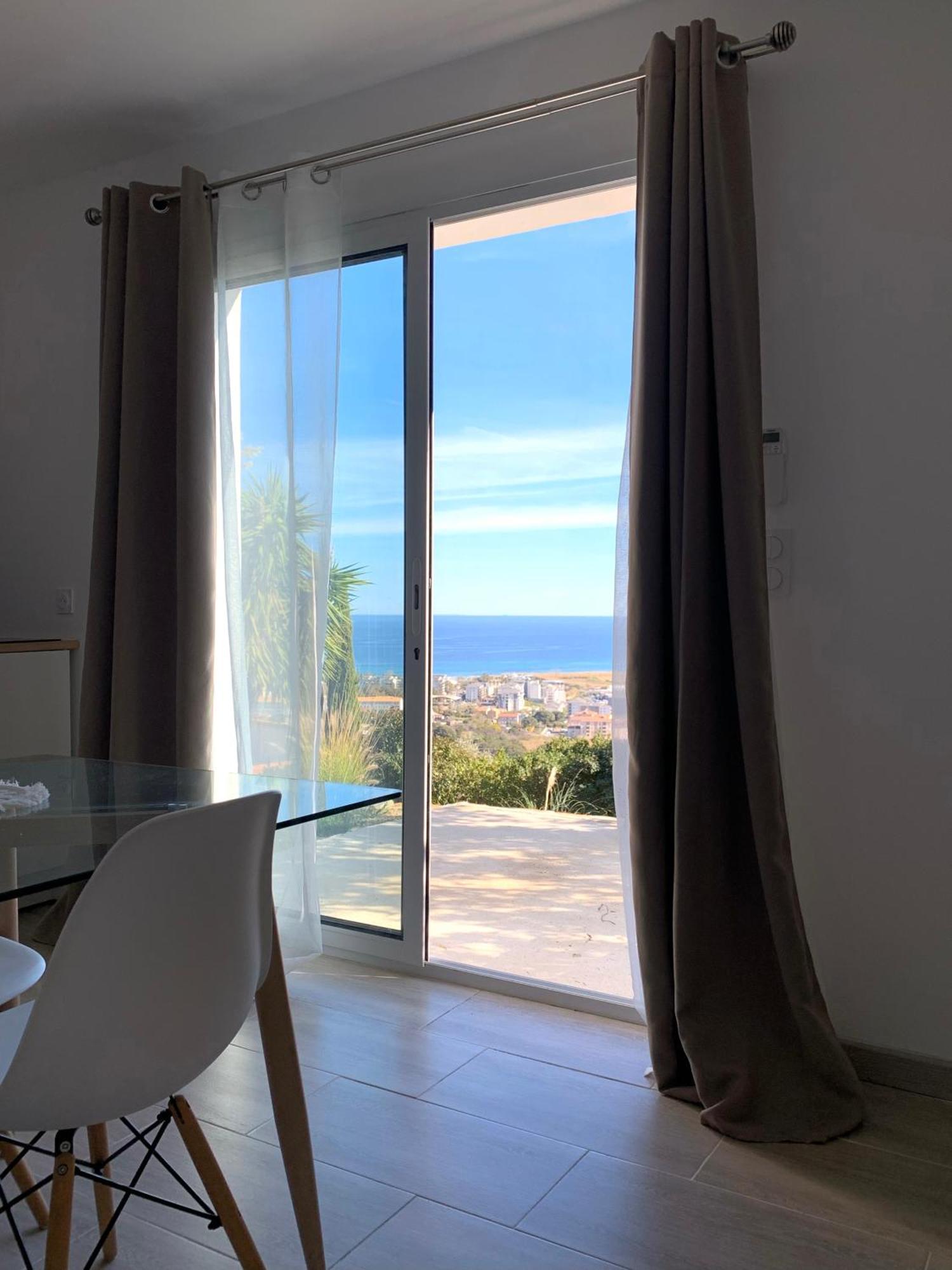 Logement Entier Vue Mer Bastia  Exterior photo